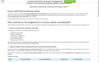 Paraswebhotelli.fi Screenshot 2024-04-19 06:54:33