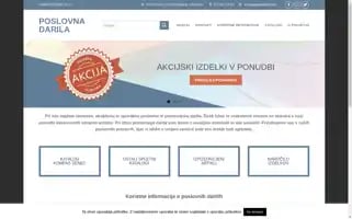 Poslovnadarila.si Screenshot 2024-06-11 14:17:01