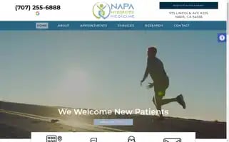Napaintegratedmedicine.com Screenshot 2024-05-20 02:30:37