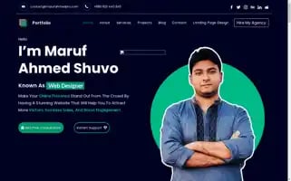 Marufahmedshuvo.com Screenshot 2024-06-27 17:43:47