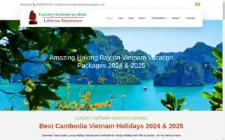Luxuryvietnamvacationpackages.com Screenshot 2024-04-24 01:29:01