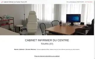 Cabinet-infirmier-tours-centre.fr Screenshot 2024-04-22 10:25:33