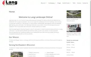 Langlandscapellc.com Screenshot 2024-07-07 08:30:51