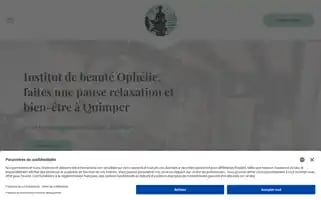 Institut-de-beaute-ophelie-quimper.fr Screenshot 2024-06-15 13:00:11
