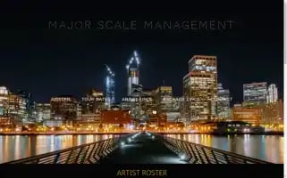 Majorscalemanagement.com Screenshot 2024-07-04 14:28:08