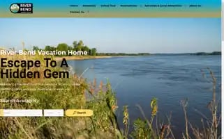 Riverbendvacationhome.com Screenshot 2024-04-14 19:29:27