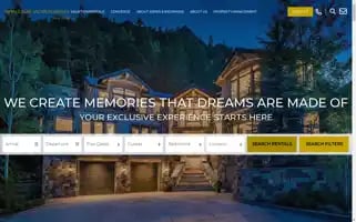 Aspenluxuryvacationrentals.com Screenshot 2024-04-17 13:56:20