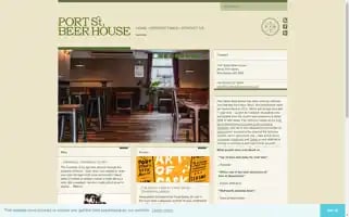 Portstreetbeerhouse.co.uk Screenshot 2024-06-15 13:07:15
