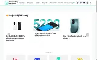 Webhostingcentrum.cz Screenshot 2024-07-09 22:12:06