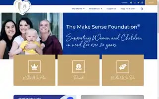 Makesensefoundation.org Screenshot 2024-07-07 21:34:57