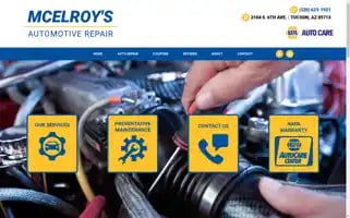 Mcelroysautorepair.com Screenshot 2024-05-16 07:21:07