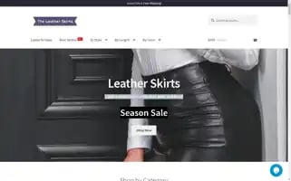 Theleatherskirts.com Screenshot 2024-05-27 07:56:13