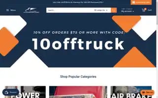 A1truckparts.net Screenshot 2024-05-06 03:25:35