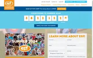 Esfcamps.com Screenshot 2024-05-09 14:47:42