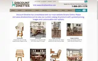 Discountdinettes.com Screenshot 2024-05-09 10:24:43