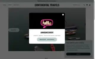 Continentaltravelss.com Screenshot 2024-04-16 10:01:19