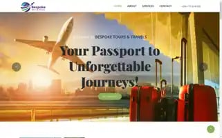 Bespoketoursandtravels.com Screenshot 2024-04-26 03:35:37