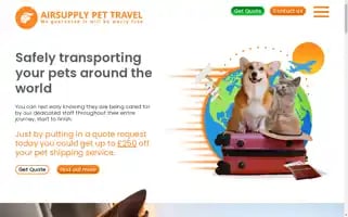 Airsupplypettravel.com Screenshot 2024-04-26 10:59:24