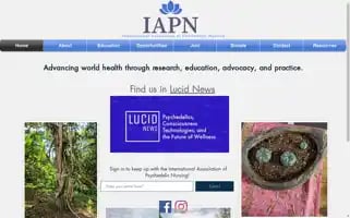 Psychedelicnursing.org Screenshot 2024-07-04 06:19:04