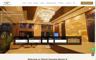 Shantihotels.com Screenshot 2024-04-18 17:03:32