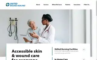 Unitedwoundhealing.com Screenshot 2024-07-03 08:12:13