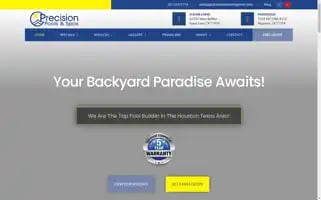 Precisionswimmingpools.com Screenshot 2024-05-13 11:46:29