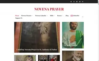 Novenaprayer.com Screenshot 2024-06-12 01:34:48