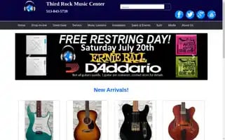 Thirdrockmusiccenter.com Screenshot 2024-07-01 13:22:55