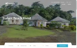 Tsabenbeachhotel.com Screenshot 2024-04-23 15:50:29