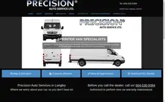 Precisionautoservice.com Screenshot 2024-06-30 02:47:27