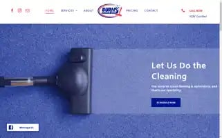 Burnssteamandshine.net Screenshot 2024-07-06 13:45:30