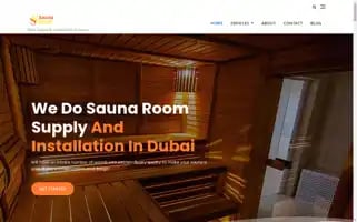 Saunasteamroom.com Screenshot 2024-05-22 21:40:21