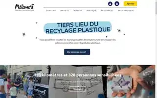 Preciousplastictouraine.fr Screenshot 2024-04-26 13:29:49