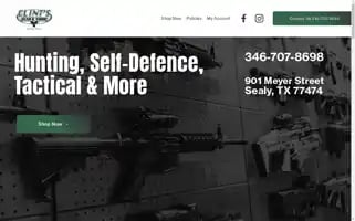 Clintsgunsandammo.com Screenshot 2024-05-09 04:20:50