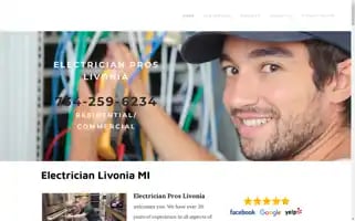 Electricianproslivonia.com Screenshot 2024-06-13 13:59:09