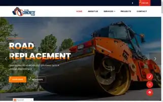 Tcctriadconcrete.com Screenshot 2024-05-26 03:06:20