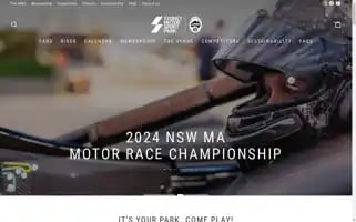 Sydneymotorsportpark.com.au Screenshot 2024-05-04 11:45:42