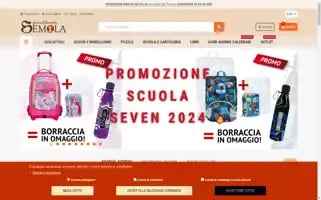 Libreriasemola.it Screenshot 2024-07-01 11:07:38
