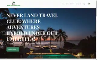 Neverlandtravelclub.com Screenshot 2024-04-25 06:57:45
