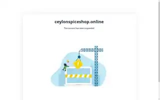Ceylonspiceshop.online Screenshot 2024-05-29 10:32:54