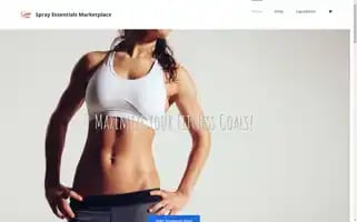 Sprayessentialsmarketplace.com Screenshot 2024-05-26 21:07:20