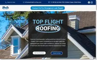 Topflightroofingportland.com Screenshot 2024-04-22 10:40:21