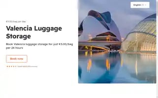 Valencia-luggagestorage.com Screenshot 2024-04-15 16:05:59