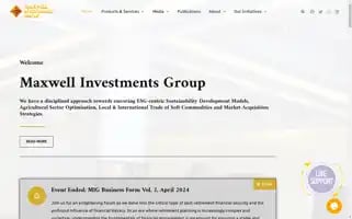 Maxwellinvestmentsgroup.com Screenshot 2024-06-18 22:26:57