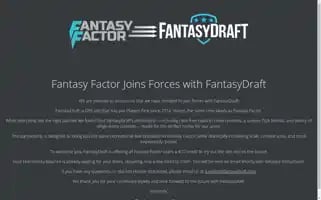 Fantasyfactor.com Screenshot 2024-05-15 21:58:21