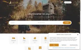 Ubytovaniesopsom.sk Screenshot 2024-05-19 23:20:11