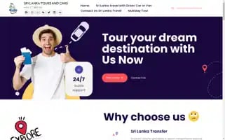 Srilankatoursandcars.com Screenshot 2024-04-26 11:21:59