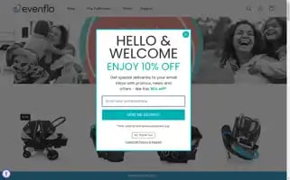 Evenflo.com Screenshot 2024-05-09 15:17:51