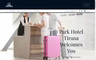 Parkhoteltirana.com Screenshot 2024-04-19 10:37:12
