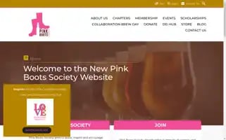 Pinkbootssociety.org Screenshot 2024-05-13 10:01:29